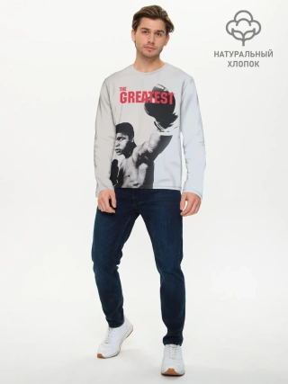 Мужской лонгслив базовый / The Greatest