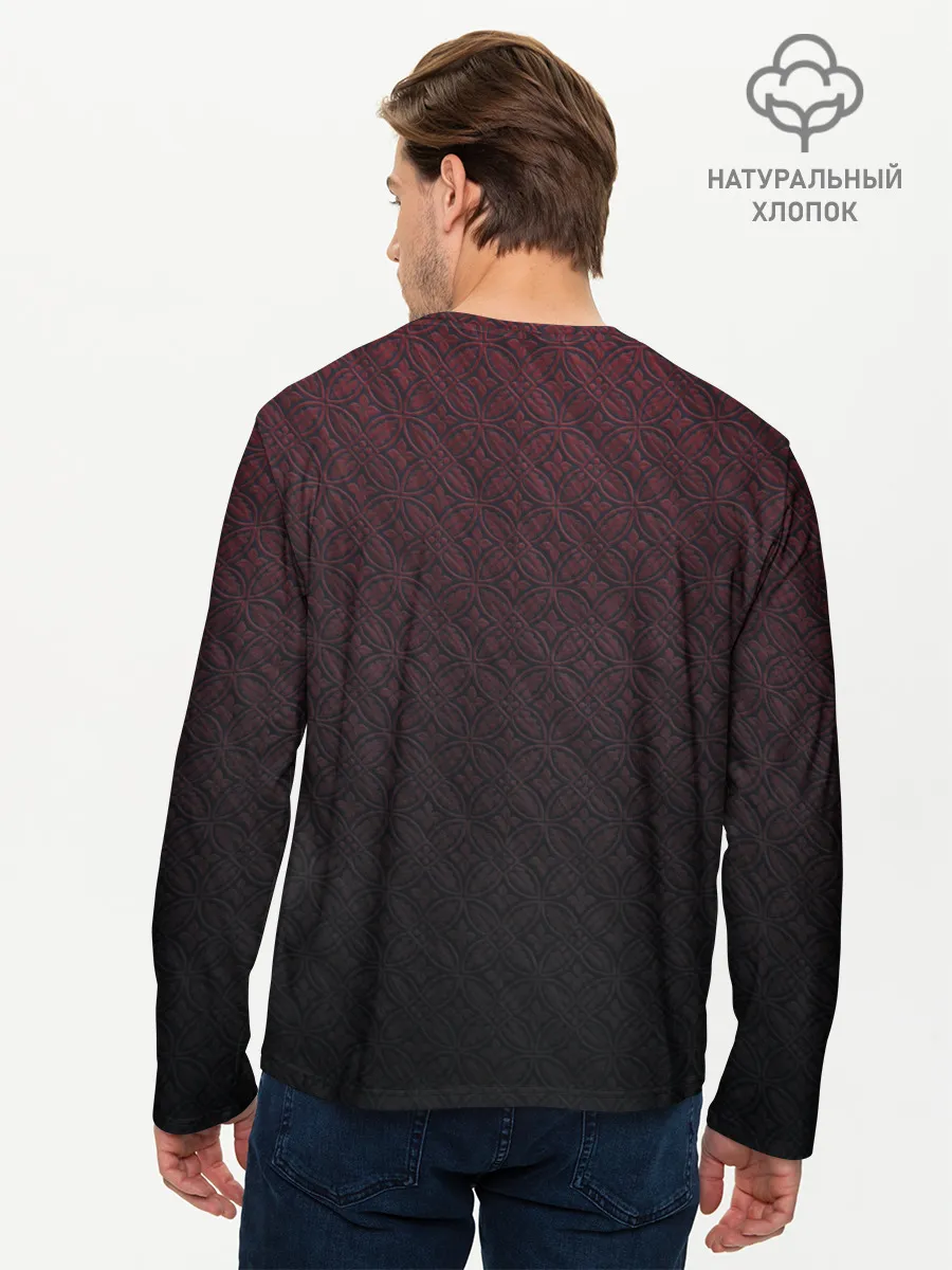 Мужской лонгслив базовый / Coat of Hogwarts