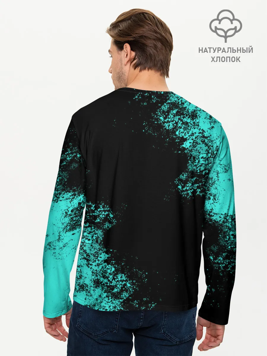 Мужской лонгслив базовый / MINECRAFT