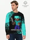 Мужской лонгслив базовый / MINECRAFT