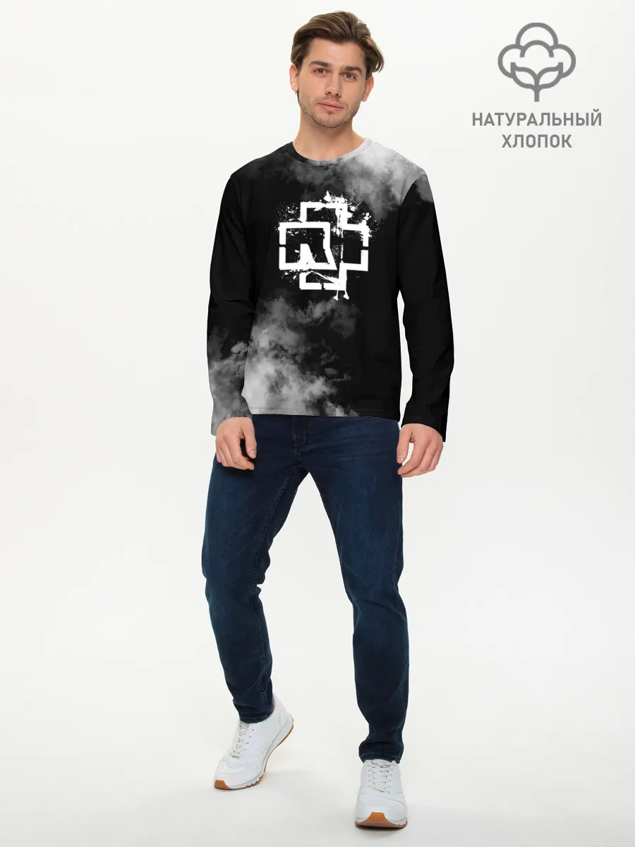 Мужской лонгслив базовый / Rammstein