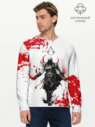 Мужской лонгслив базовый / Assassins Creed