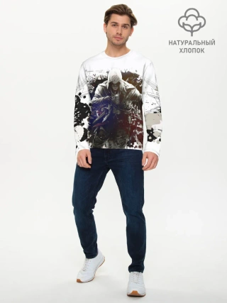 Мужской лонгслив базовый / Assassins Creed
