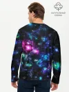 Мужской лонгслив базовый / АБСТРАКЦИЯ КОСМОСА