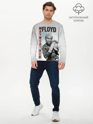 Мужской лонгслив базовый / Флойд Мейвезер