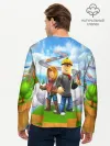 Мужской лонгслив базовый / ROBLOX