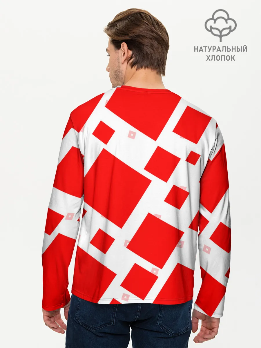 Мужской лонгслив базовый / ROBLOX