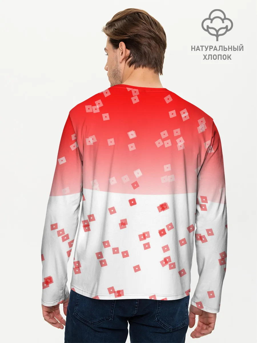 Мужской лонгслив базовый / ROBLOX