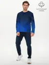 Мужской лонгслив базовый / Blue Point