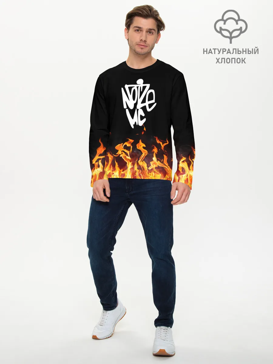 Мужской лонгслив базовый / Noize MC
