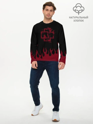 Мужской лонгслив базовый / Rammstein