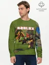 Мужской лонгслив базовый / ROBLOX