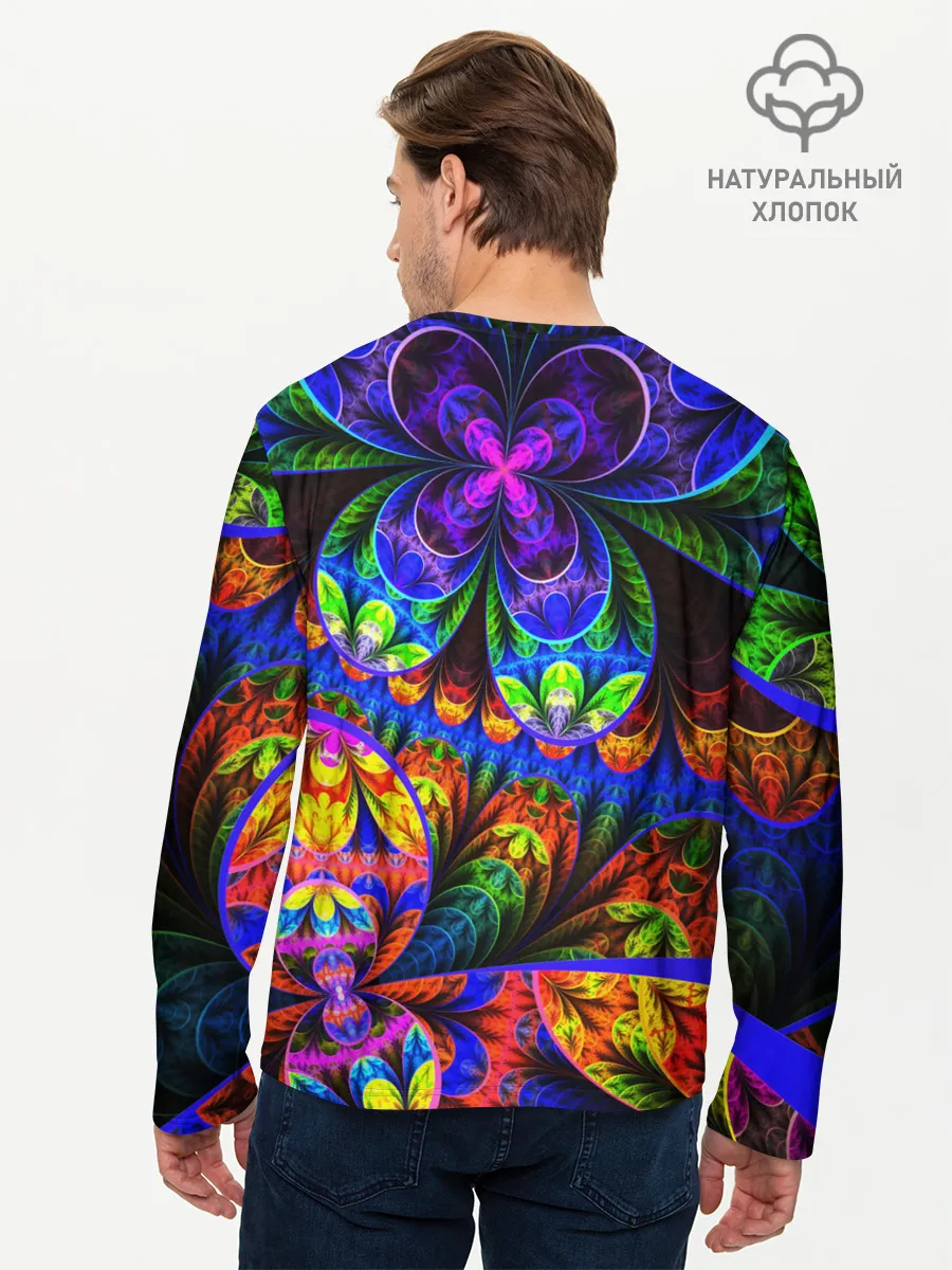 Мужской лонгслив базовый / ABSTRACTION NEW