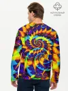 Мужской лонгслив базовый / TIE-DYE COLOR