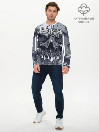 Мужской лонгслив базовый / Judas Priest