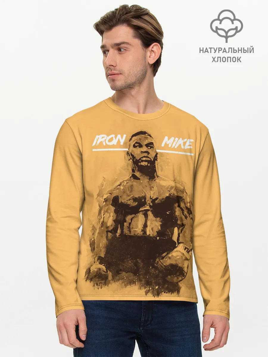 Мужской лонгслив базовый / Iron Mike