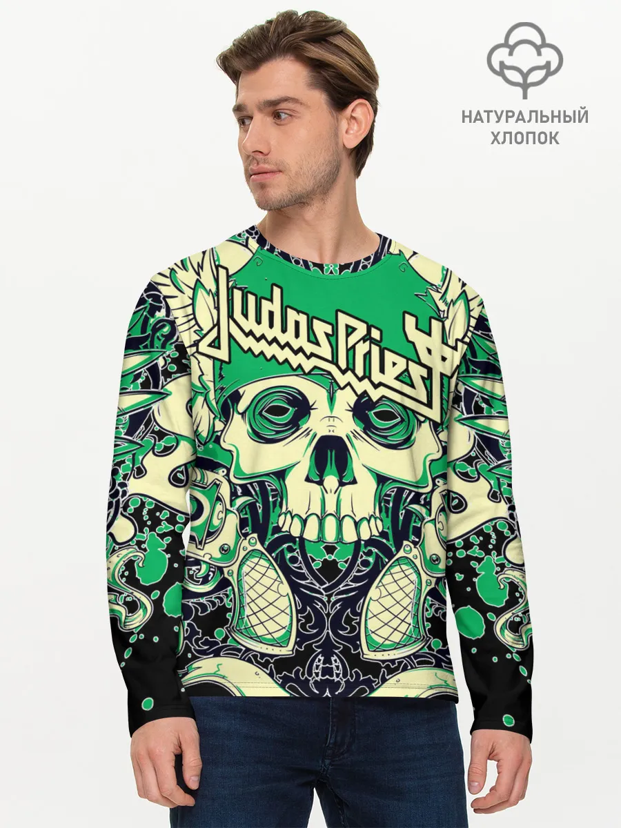 Мужской лонгслив базовый / JUDAS PRIEST | ДЖУДАС ПРИСТ