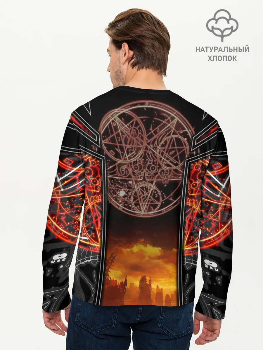 Мужской лонгслив базовый / DOOM ETERNAL