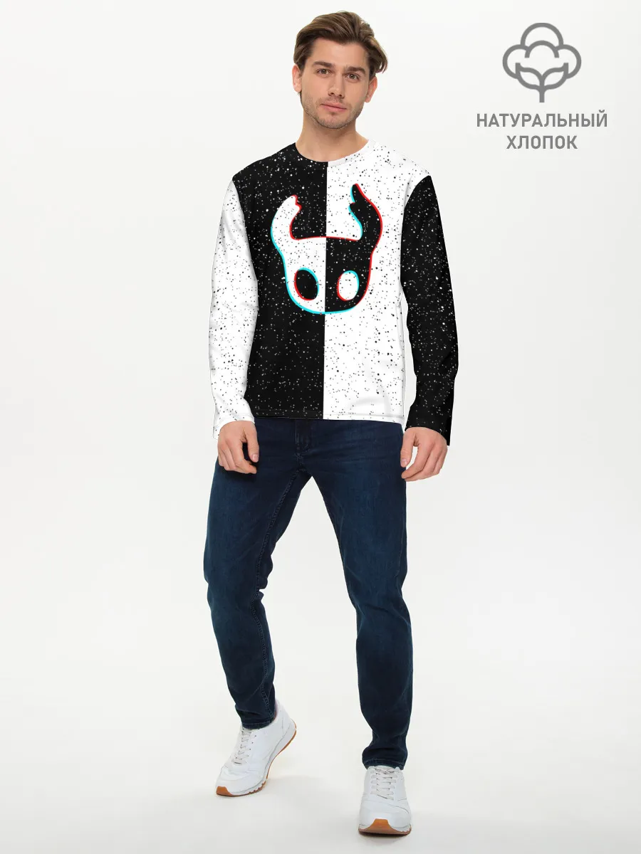 Мужской лонгслив базовый / Hollow Knight