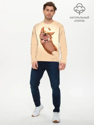 Мужской лонгслив базовый / КОРГИ