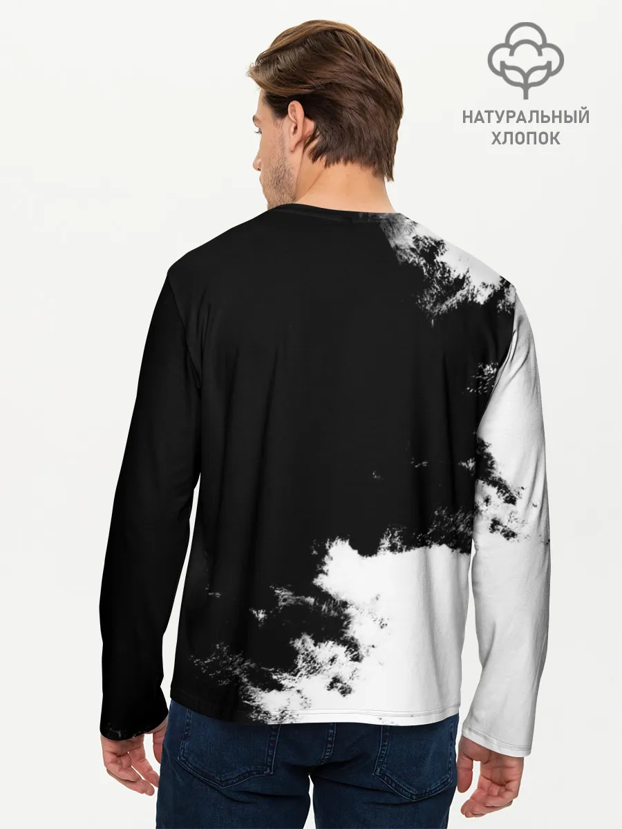 Мужской лонгслив базовый / Войска связи