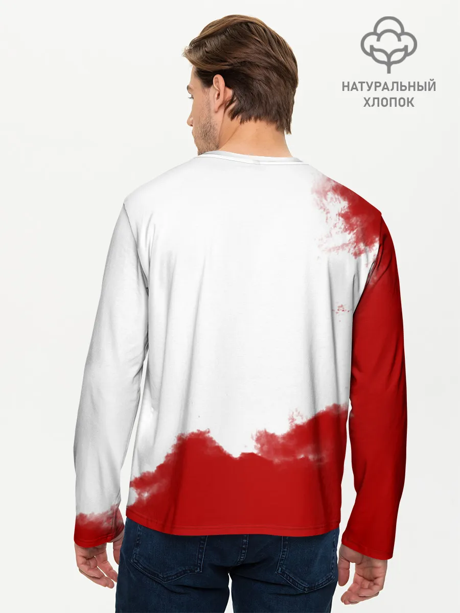 Мужской лонгслив базовый / Войска связи