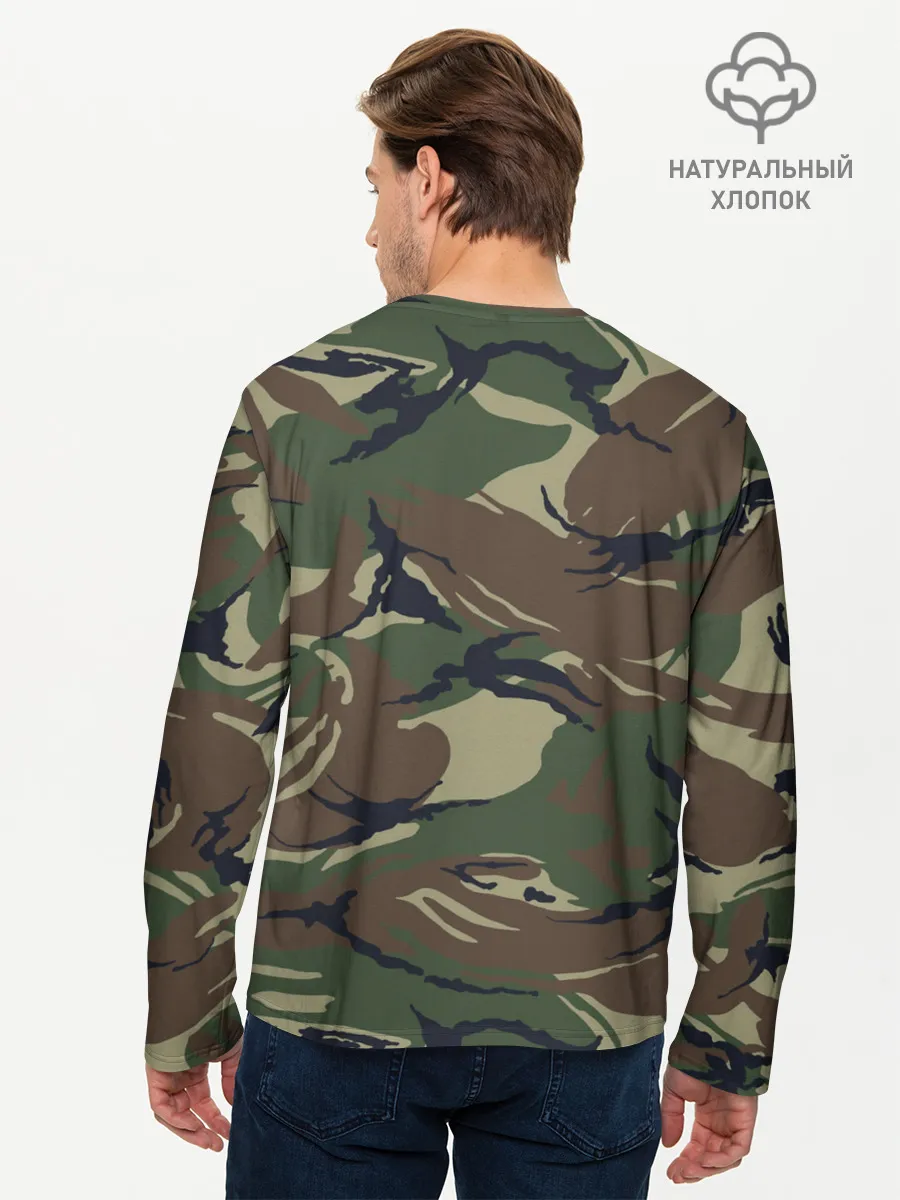 Мужской лонгслив базовый / Войска связи