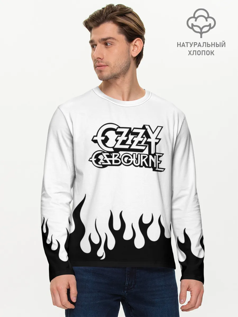 Мужской лонгслив базовый / Ozzy Osbourne