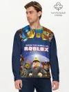 Мужской лонгслив базовый / ROBLOX