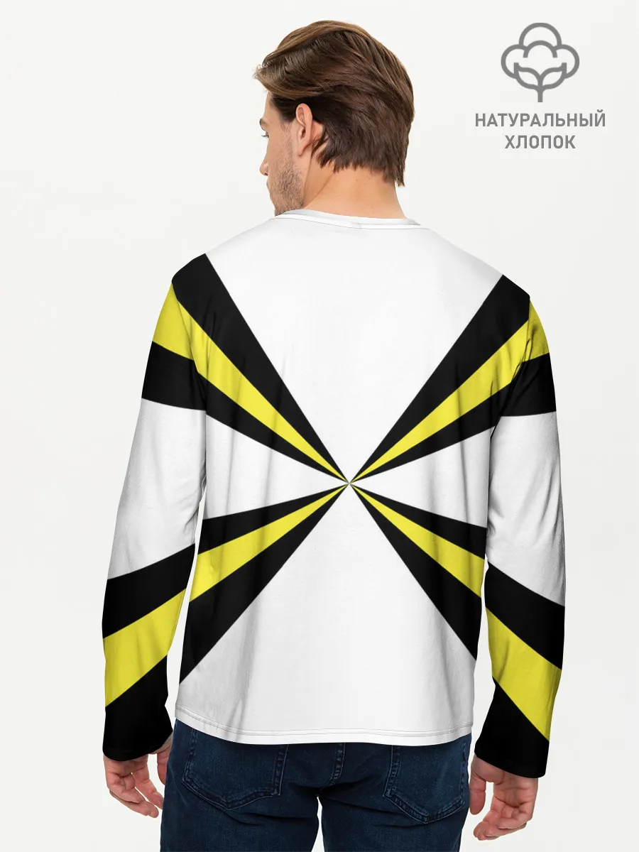 Мужской лонгслив базовый / Войска связи