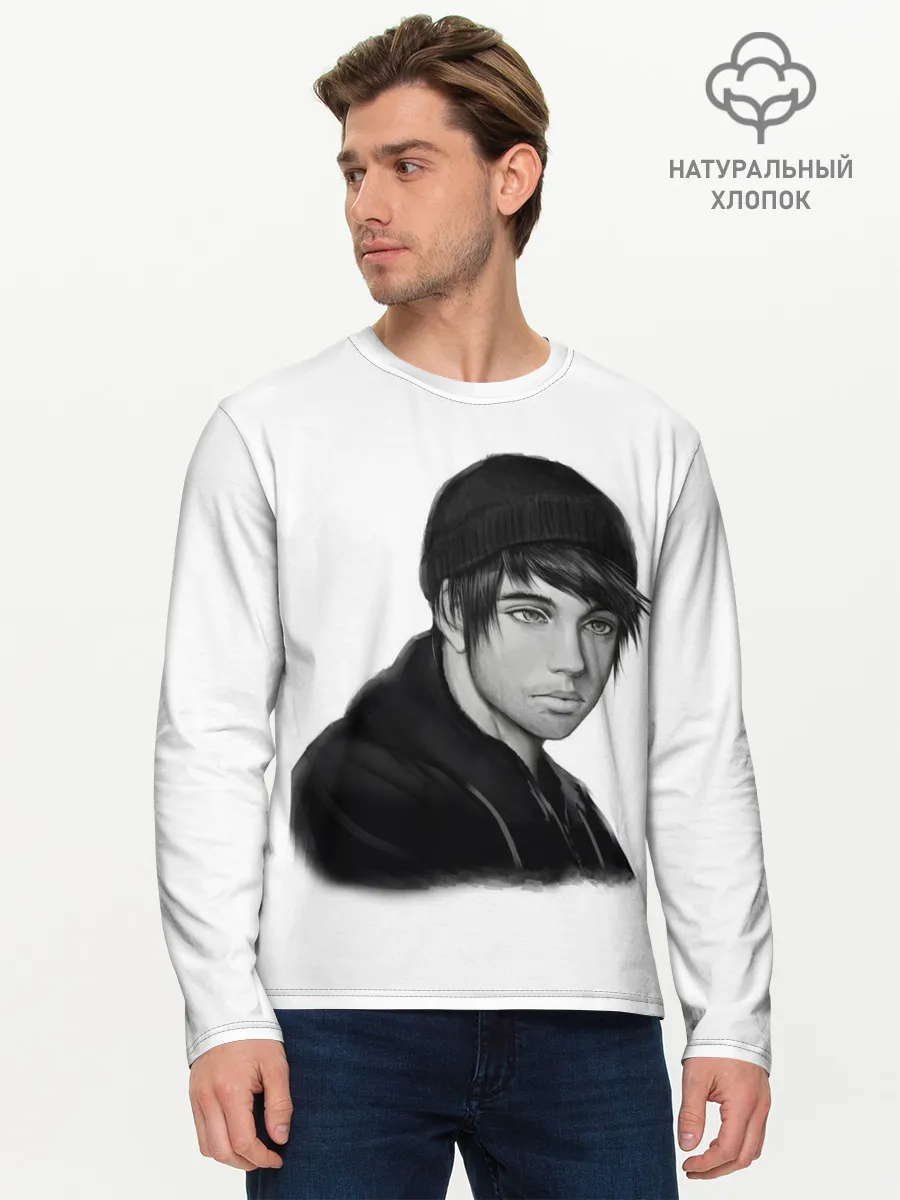 Мужской лонгслив базовый / Думер