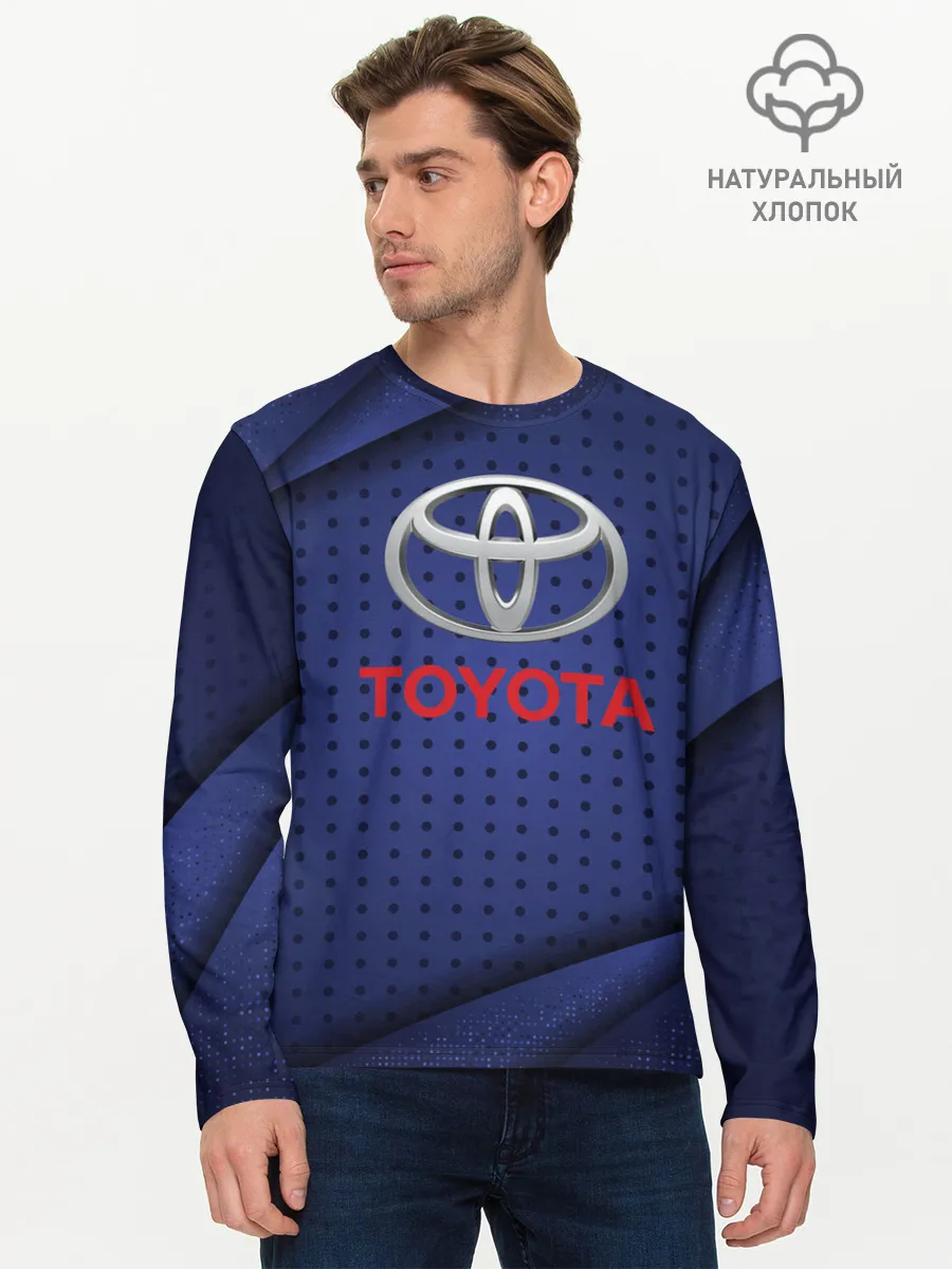 Мужской лонгслив базовый / TOYOTA | ТОЕТА