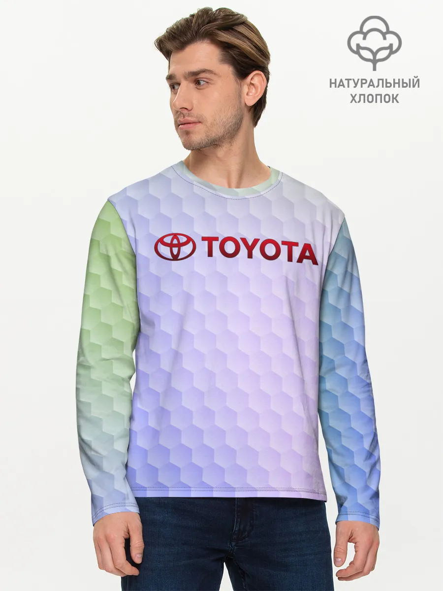 Мужской лонгслив базовый / TOYOTA | ТОЕТА