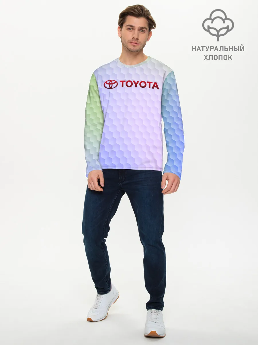 Мужской лонгслив базовый / TOYOTA | ТОЕТА