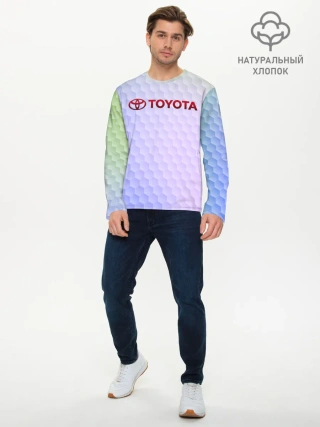 Мужской лонгслив базовый / TOYOTA | ТОЕТА