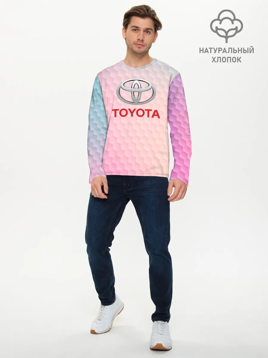 Мужской лонгслив базовый / TOYOTA | ТОЕТА