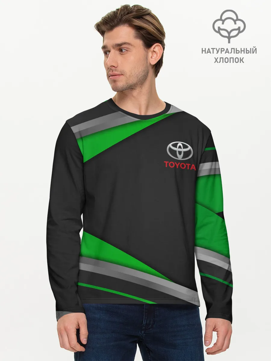 Мужской лонгслив базовый / TOYOTA | ТОЁТА