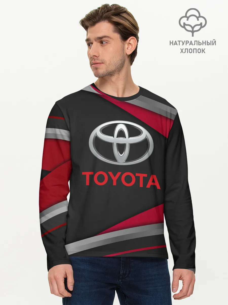 Мужской лонгслив базовый / TOYOTA | ТОЁТА