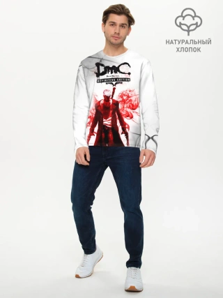Мужской лонгслив базовый / devil may cry