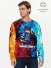 Мужской лонгслив базовый / Minecraft / Майнкрафт
