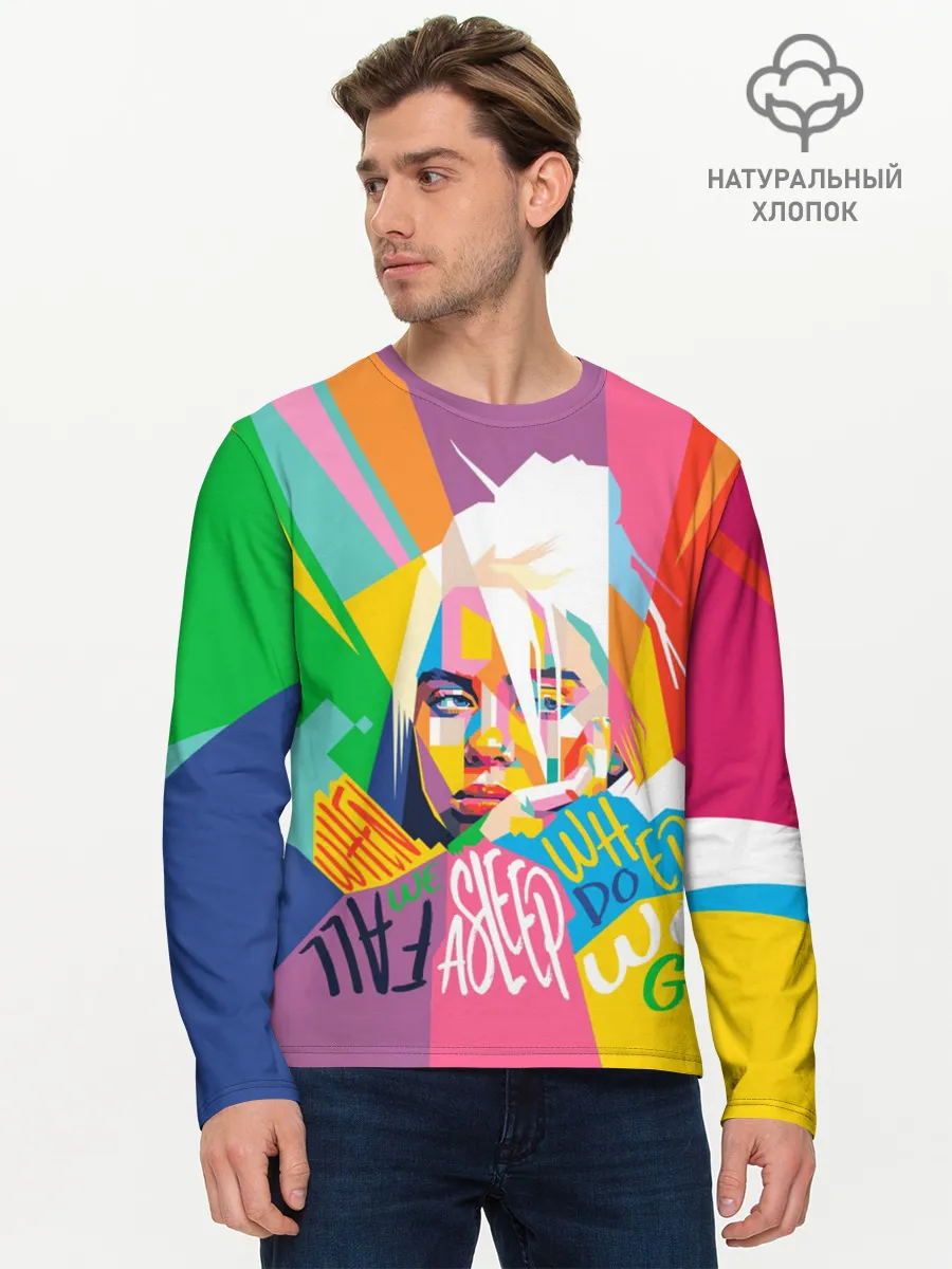 Мужской лонгслив базовый / BILLIE EILISH