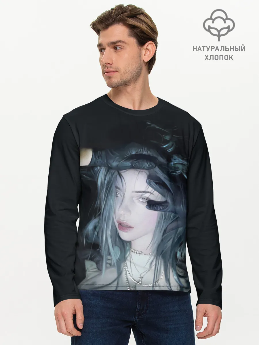 Мужской лонгслив базовый / BILLIE EILISH