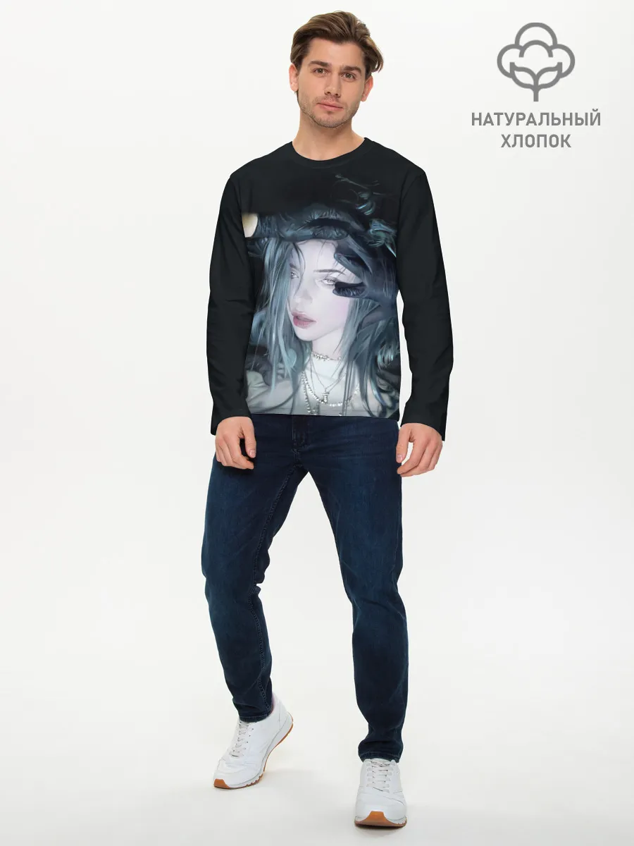 Мужской лонгслив базовый / BILLIE EILISH