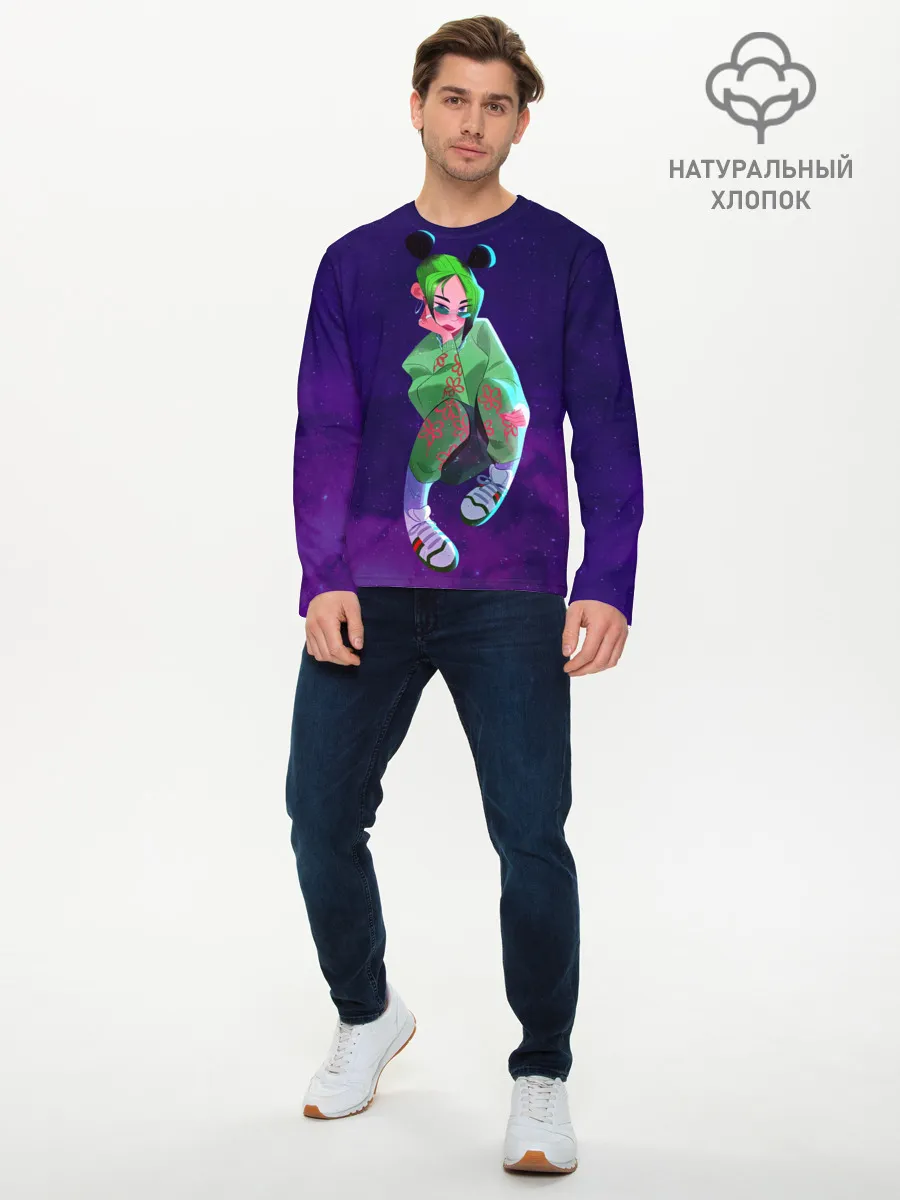 Мужской лонгслив базовый / БИЛЛИ АЙЛИШ