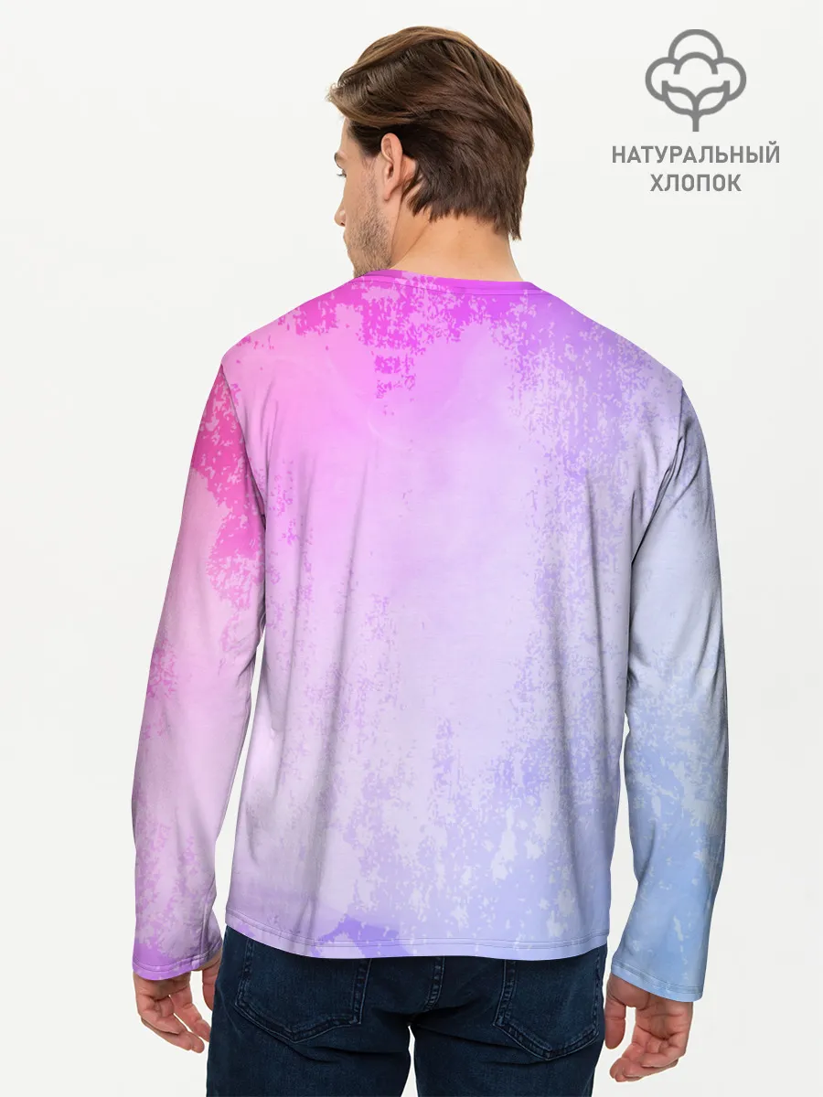 Мужской лонгслив базовый / Клинок рассекающий демонов