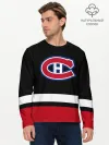Мужской лонгслив базовый / Монреаль Канадиенс