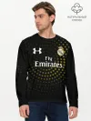 Мужской лонгслив базовый / Real Madrid