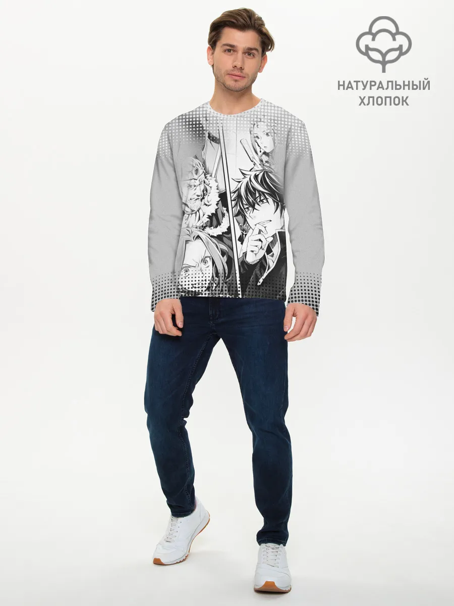 Мужской лонгслив базовый / The Rising of the Shield Hero