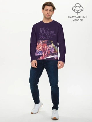 Мужской лонгслив базовый / Raphtalia