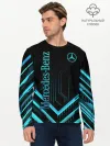 Мужской лонгслив базовый / Mercedes-Benz